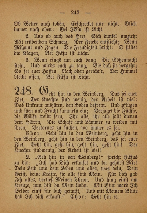 Kropper Gesang- und Liederbuch: (4. ed) page 242