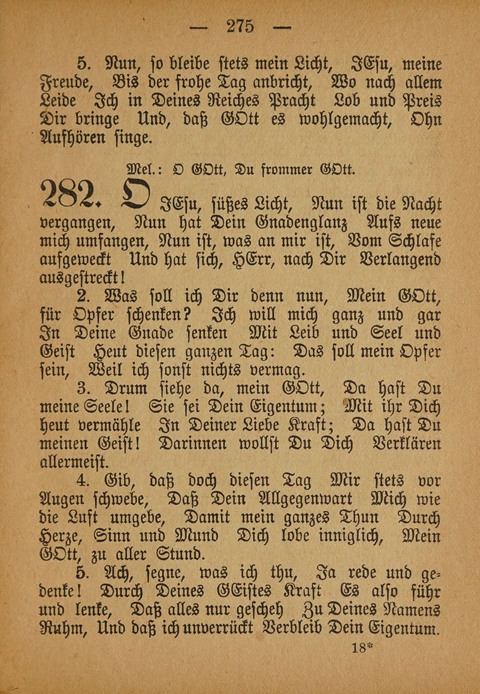 Kropper Gesang- und Liederbuch: (4. ed) page 275