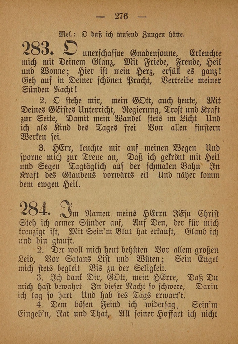 Kropper Gesang- und Liederbuch: (4. ed) page 276