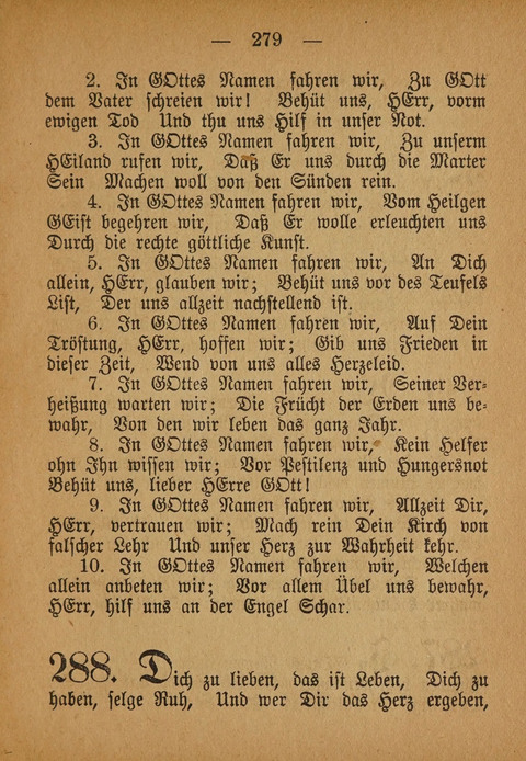 Kropper Gesang- und Liederbuch: (4. ed) page 279