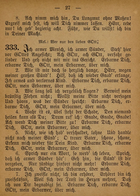 Kropper Gesang- und Liederbuch: (4. ed) page 317