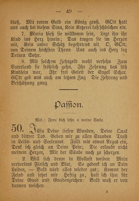 Kropper Gesang- und Liederbuch: (4. ed) page 49