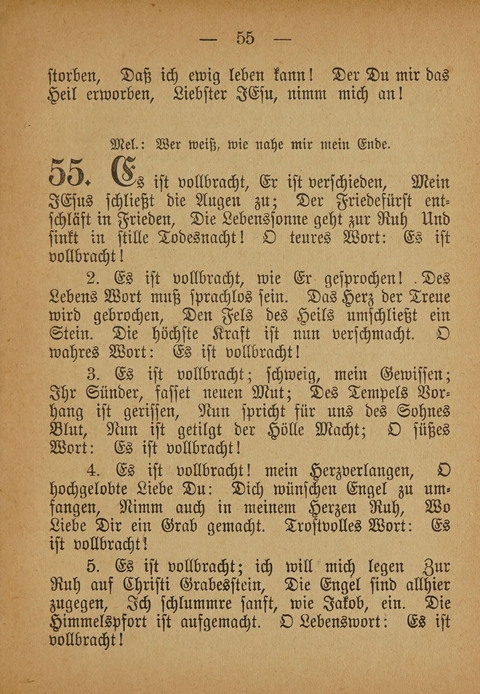 Kropper Gesang- und Liederbuch: (4. ed) page 55