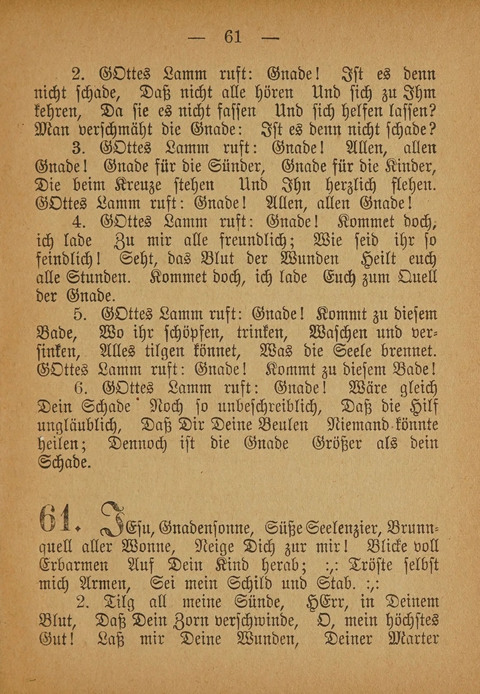 Kropper Gesang- und Liederbuch: (4. ed) page 61