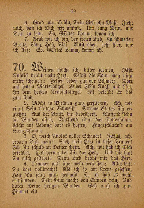 Kropper Gesang- und Liederbuch: (4. ed) page 68