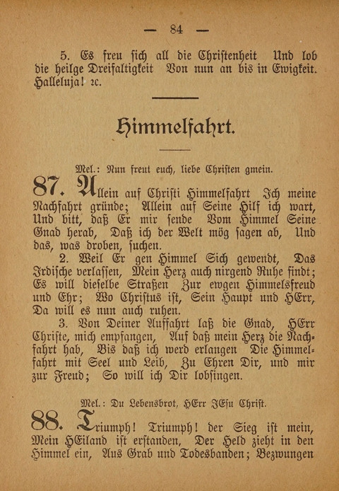 Kropper Gesang- und Liederbuch: (4. ed) page 84