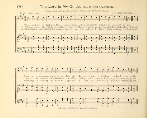 Kindly Light: a new collection of hymns and music for praise in the Sunday school page 170