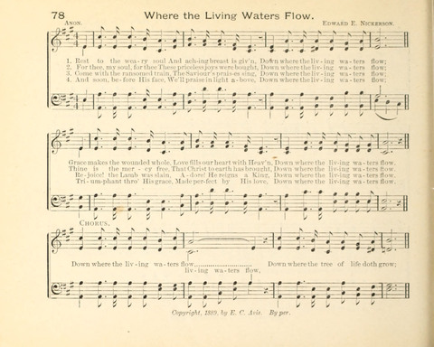 Kindly Light: a new collection of hymns and music for praise in the Sunday school page 78