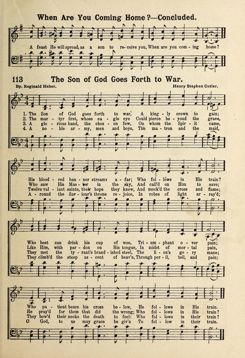 Kingdom Songs: for use in the Sunday School, the young people