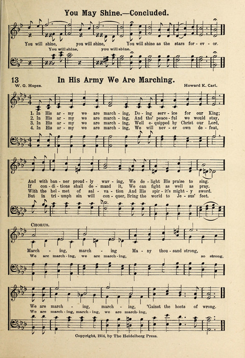 Kingdom Songs: for use in the Sunday School, the young people