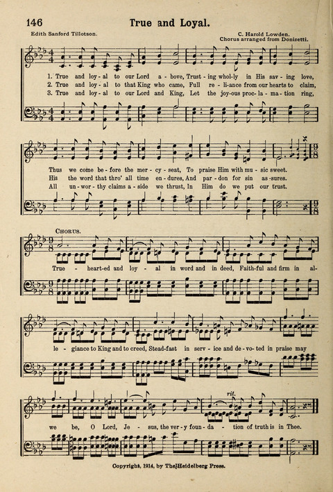 Kingdom Songs: for use in the Sunday School, the young people