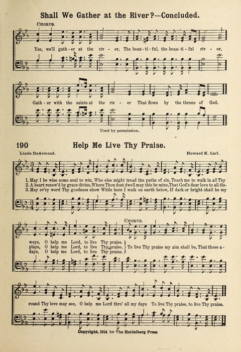 Kingdom Songs: for use in the Sunday School, the young people