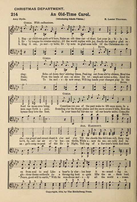 Kingdom Songs: for use in the Sunday School, the young people