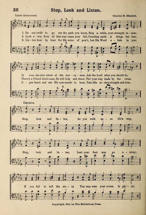 Kingdom Songs: for use in the Sunday School, the young people