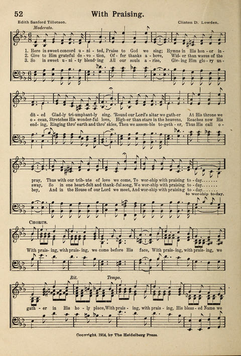 Kingdom Songs: for use in the Sunday School, the young people