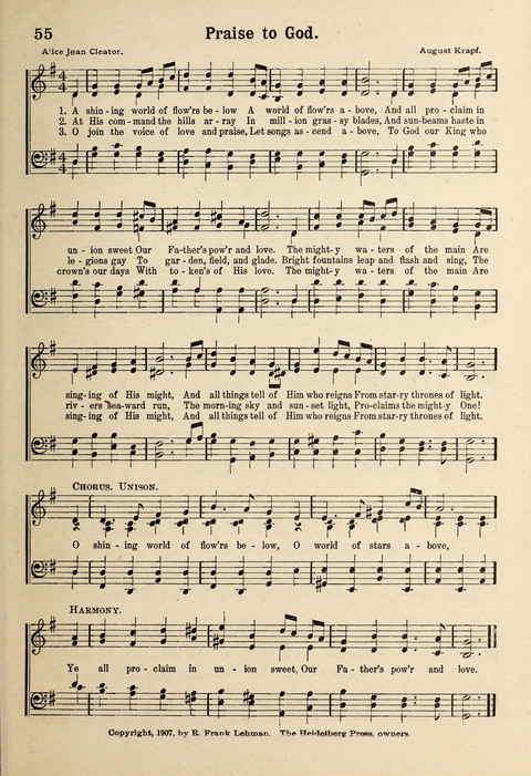 Kingdom Songs: for use in the Sunday School, the young people