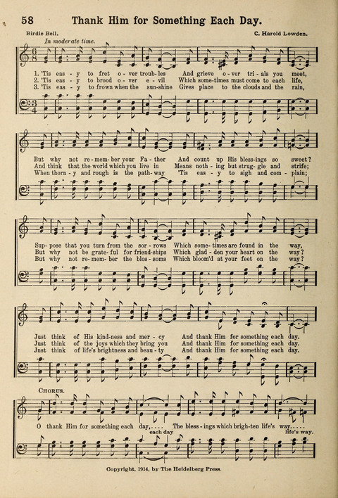 Kingdom Songs: for use in the Sunday School, the young people