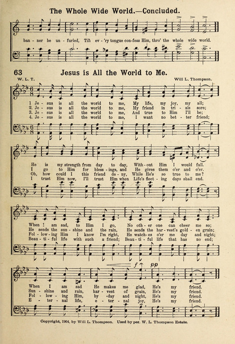 Kingdom Songs: for use in the Sunday School, the young people