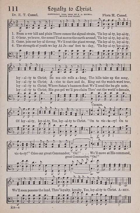 Kingdom Songs: the choicest hymns and gospel songs for all the earth, for general us in church services, Sunday schools, and young people meetings page 116