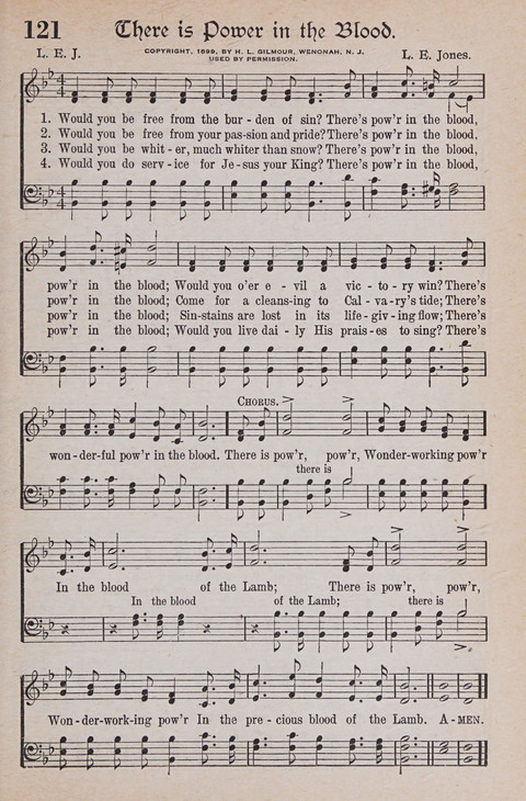 Kingdom Songs: the choicest hymns and gospel songs for all the earth, for general us in church services, Sunday schools, and young people meetings page 126