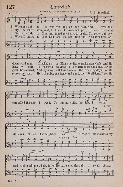 Kingdom Songs: the choicest hymns and gospel songs for all the earth, for general us in church services, Sunday schools, and young people meetings page 132