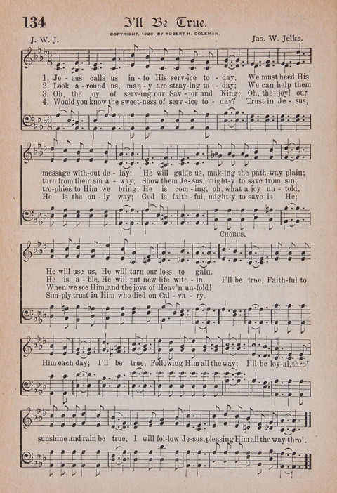 Kingdom Songs: the choicest hymns and gospel songs for all the earth, for general us in church services, Sunday schools, and young people meetings page 139