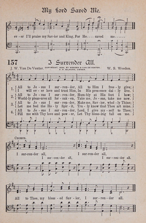 Kingdom Songs: the choicest hymns and gospel songs for all the earth, for general us in church services, Sunday schools, and young people meetings page 162