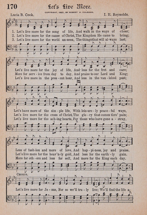 Kingdom Songs: the choicest hymns and gospel songs for all the earth, for general us in church services, Sunday schools, and young people meetings page 175