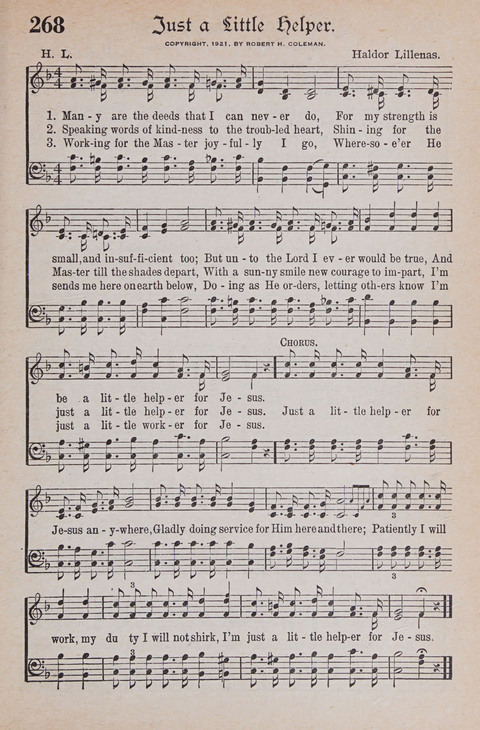 Kingdom Songs: the choicest hymns and gospel songs for all the earth, for general us in church services, Sunday schools, and young people meetings page 248