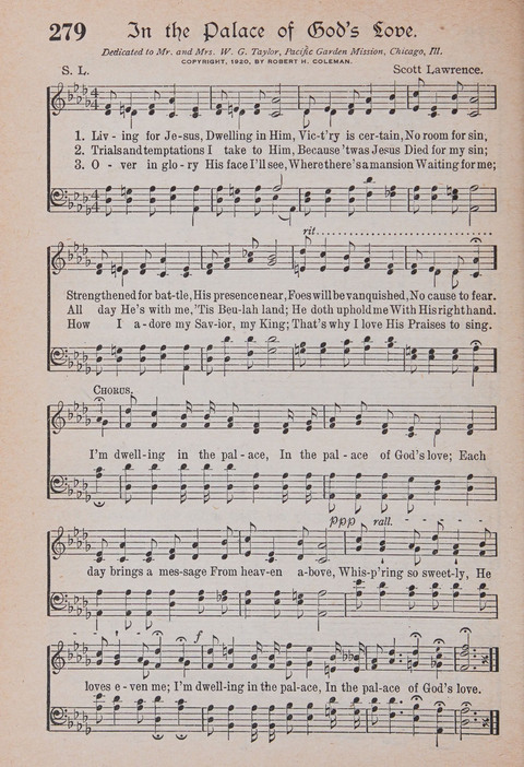 Kingdom Songs: the choicest hymns and gospel songs for all the earth, for general us in church services, Sunday schools, and young people meetings page 259