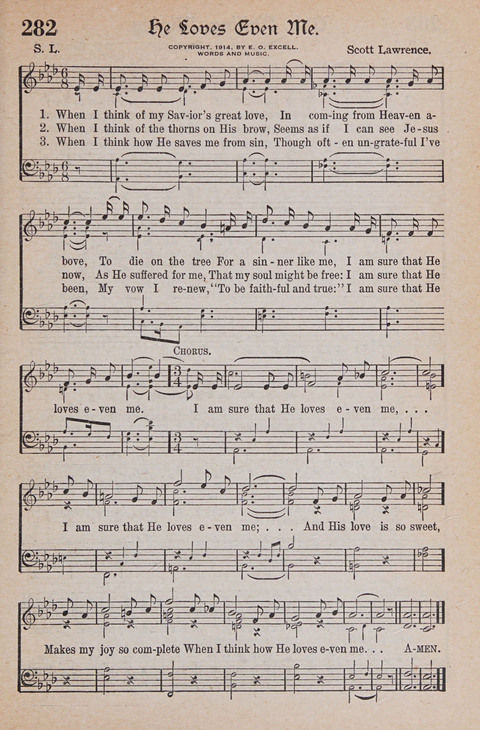 Kingdom Songs: the choicest hymns and gospel songs for all the earth, for general us in church services, Sunday schools, and young people meetings page 262