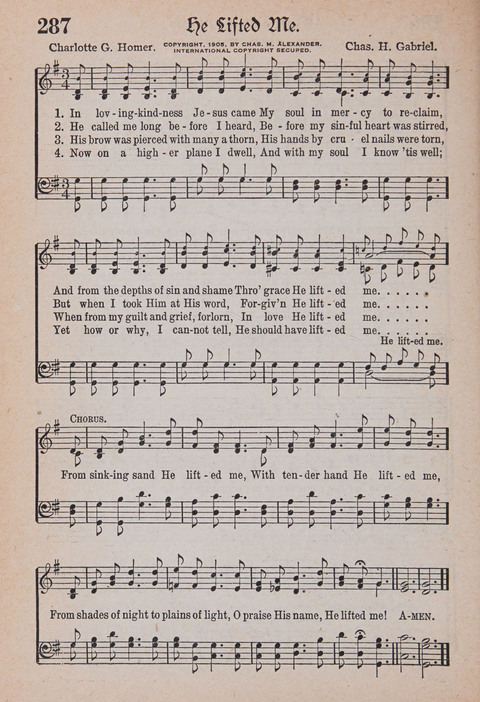 Kingdom Songs: the choicest hymns and gospel songs for all the earth, for general us in church services, Sunday schools, and young people meetings page 267