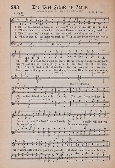 Kingdom Songs: the choicest hymns and gospel songs for all the earth, for general us in church services, Sunday schools, and young people meetings page 273