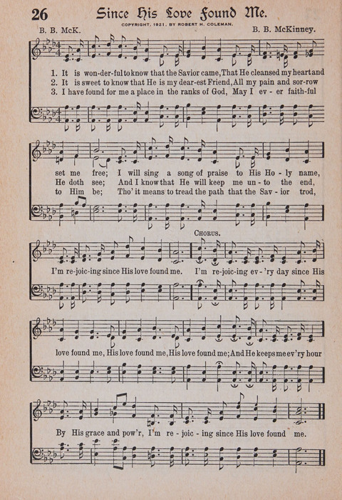 Kingdom Songs: the choicest hymns and gospel songs for all the earth, for general us in church services, Sunday schools, and young people meetings page 31