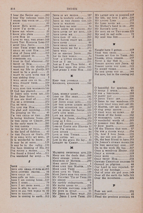 Kingdom Songs: the choicest hymns and gospel songs for all the earth, for general us in church services, Sunday schools, and young people meetings page 319