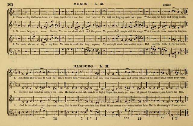 The Key-Stone Collection of Church Music: a complete collection of hymn tunes, anthems, psalms, chants, & c. to which is added the physiological system for training choirs and teaching singing schools page 102