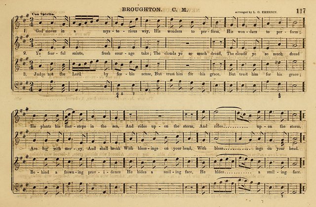 The Key-Stone Collection of Church Music: a complete collection of hymn tunes, anthems, psalms, chants, & c. to which is added the physiological system for training choirs and teaching singing schools page 117