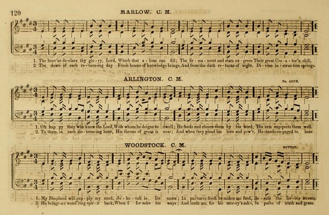 The Key-Stone Collection of Church Music: a complete collection of hymn tunes, anthems, psalms, chants, & c. to which is added the physiological system for training choirs and teaching singing schools page 120