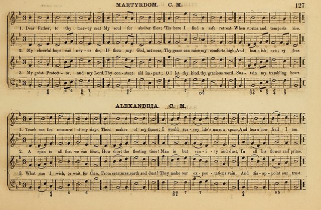 The Key-Stone Collection of Church Music: a complete collection of hymn tunes, anthems, psalms, chants, & c. to which is added the physiological system for training choirs and teaching singing schools page 127