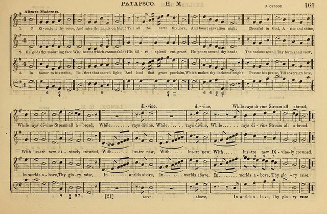 The Key-Stone Collection of Church Music: a complete collection of hymn tunes, anthems, psalms, chants, & c. to which is added the physiological system for training choirs and teaching singing schools page 161