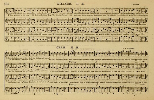 The Key-Stone Collection of Church Music: a complete collection of hymn tunes, anthems, psalms, chants, & c. to which is added the physiological system for training choirs and teaching singing schools page 164