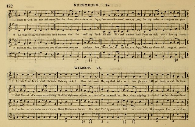 The Key-Stone Collection of Church Music: a complete collection of hymn tunes, anthems, psalms, chants, & c. to which is added the physiological system for training choirs and teaching singing schools page 172