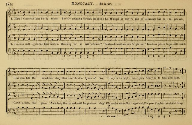 The Key-Stone Collection of Church Music: a complete collection of hymn tunes, anthems, psalms, chants, & c. to which is added the physiological system for training choirs and teaching singing schools page 174