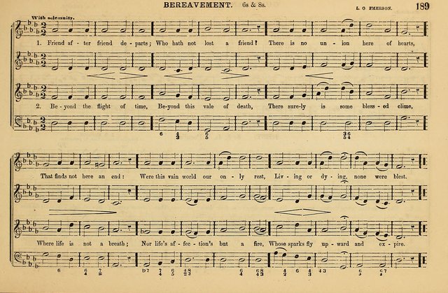 The Key-Stone Collection of Church Music: a complete collection of hymn tunes, anthems, psalms, chants, & c. to which is added the physiological system for training choirs and teaching singing schools page 189