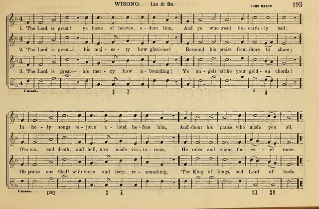 The Key-Stone Collection of Church Music: a complete collection of hymn tunes, anthems, psalms, chants, & c. to which is added the physiological system for training choirs and teaching singing schools page 193