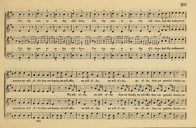 The Key-Stone Collection of Church Music: a complete collection of hymn tunes, anthems, psalms, chants, & c. to which is added the physiological system for training choirs and teaching singing schools page 201