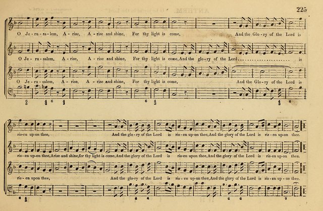 The Key-Stone Collection of Church Music: a complete collection of hymn tunes, anthems, psalms, chants, & c. to which is added the physiological system for training choirs and teaching singing schools page 225