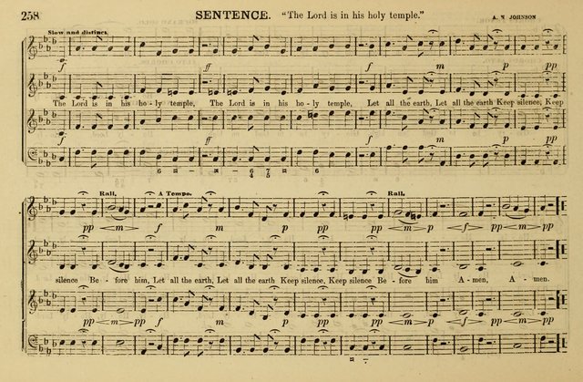 The Key-Stone Collection of Church Music: a complete collection of hymn tunes, anthems, psalms, chants, & c. to which is added the physiological system for training choirs and teaching singing schools page 258