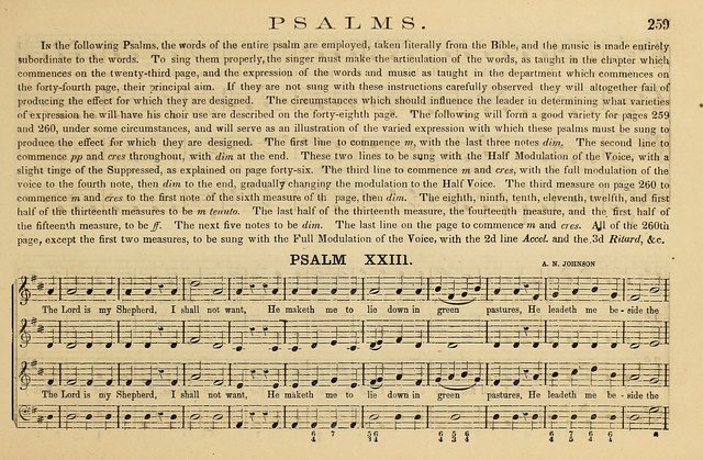 The Key-Stone Collection of Church Music: a complete collection of hymn tunes, anthems, psalms, chants, & c. to which is added the physiological system for training choirs and teaching singing schools page 259