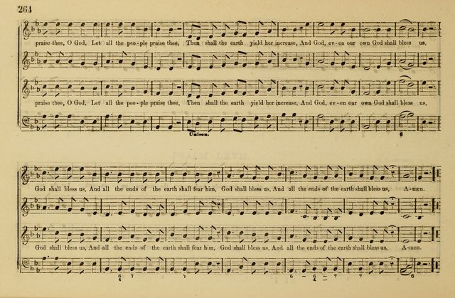 The Key-Stone Collection of Church Music: a complete collection of hymn tunes, anthems, psalms, chants, & c. to which is added the physiological system for training choirs and teaching singing schools page 264